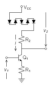 integer gain bjt voltage mirror